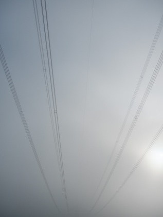 Seile im Nebel