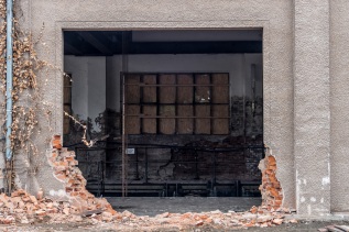 Abriss Flusskraftwerk Werder