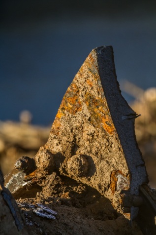 Abriss Flusskraftwerk Werder