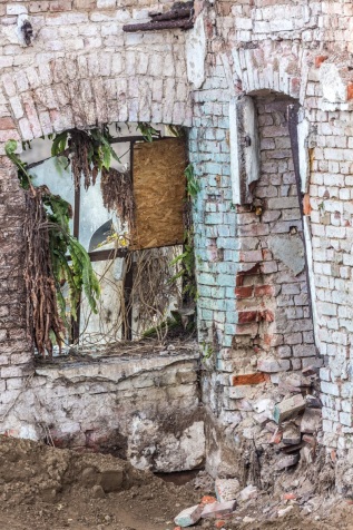 Abriss Flusskraftwerk Werder