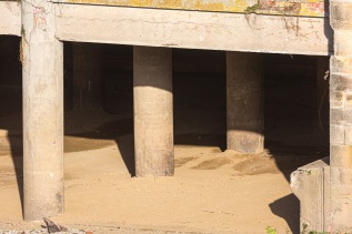 Abriss Flusskraftwerk Werder