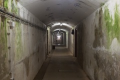 Tunnel im Bunkersystem unter dem Oberland