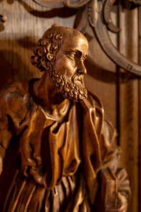 Verzierung an der Kanzel