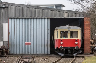 Einfahrt in die Garage