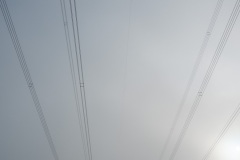Seile im Nebel