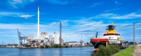 Neuwerk im Industriehafen Bremen