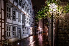 Altstadt im Regen