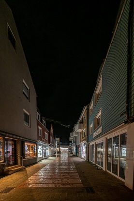 Helogland bei Nacht