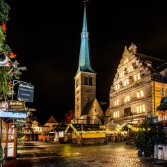 Geschlossener Weihnachtsmarkt