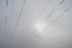 Seile im Nebel