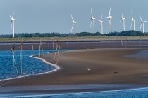 Windkraftanlagen an der Küste