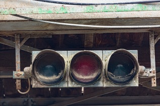 Ampelanlage am Silogebäude