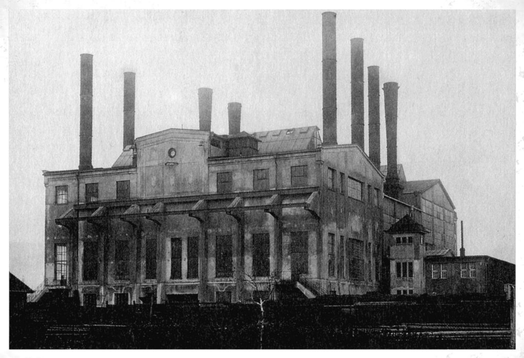 Kraftwerk Elektrizitätswerk Wesertal um 1923 (Netzfund)